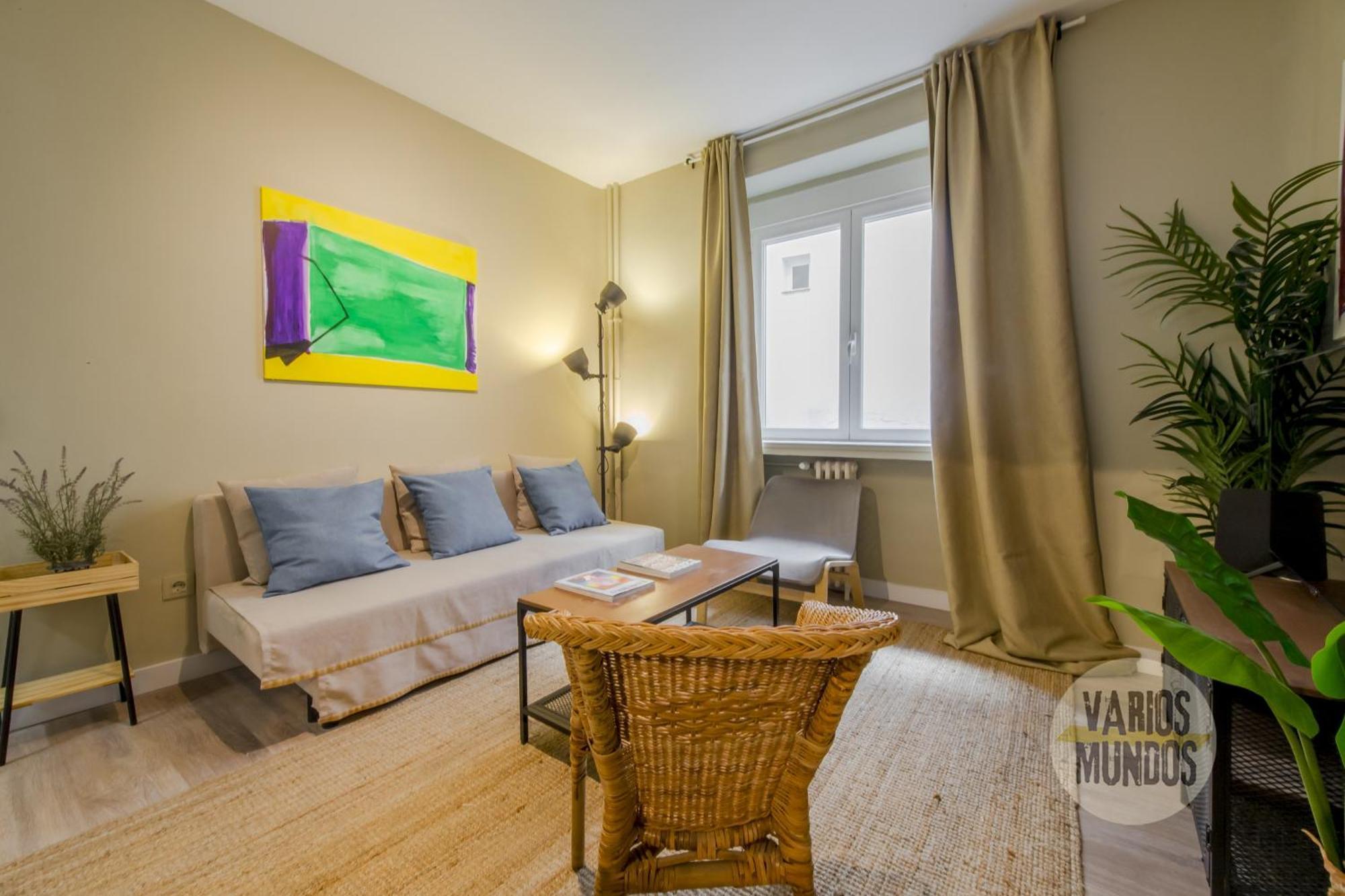 Practico Apt 7Pax En Calle Santa Ana Centro De Madrid Exteriör bild