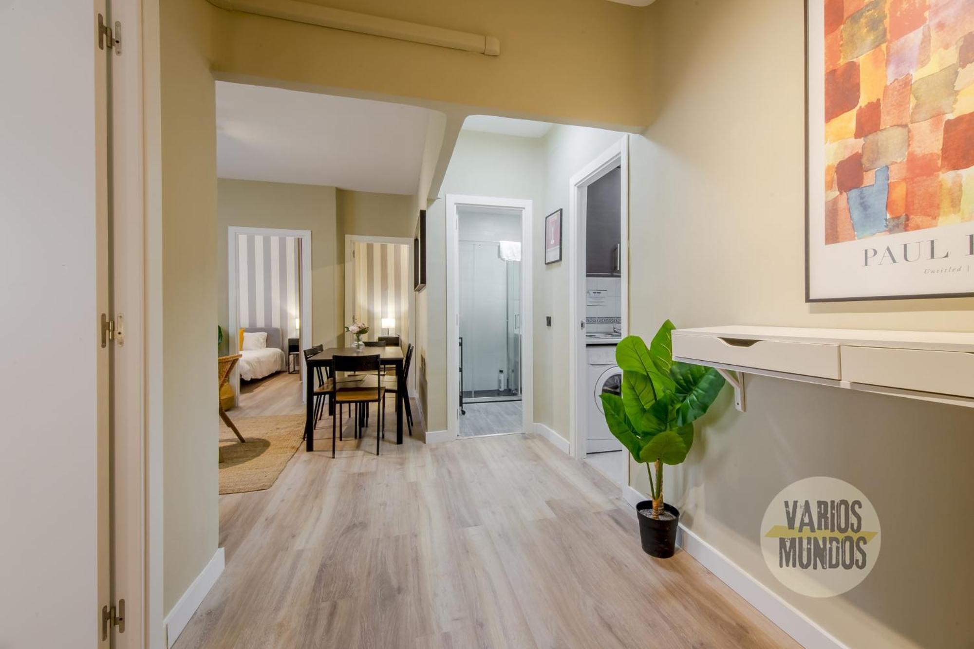 Practico Apt 7Pax En Calle Santa Ana Centro De Madrid Exteriör bild